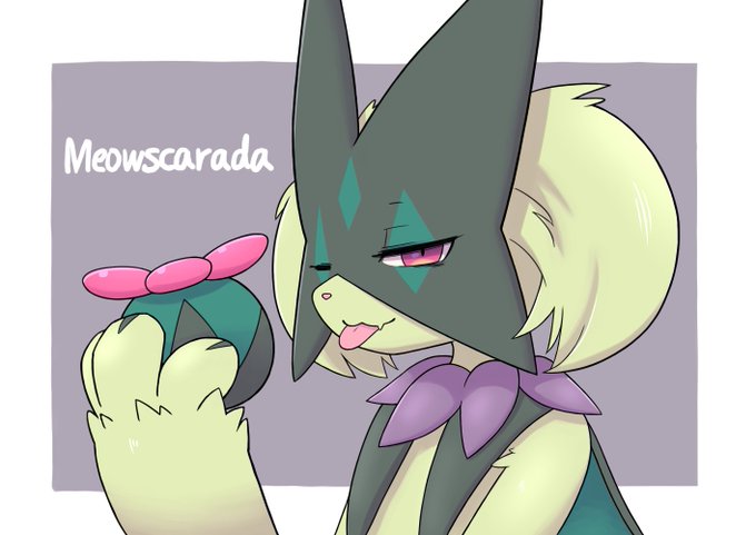 #マスカーニャ #meowscarada 