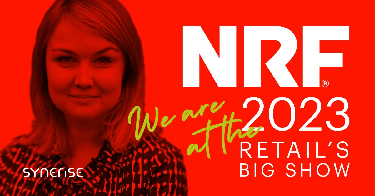 Synerise's tweet image. MONAD at @National Retail Federation 2023 Retail’s Big Show in NYC! 🚀 
Visit @Synerise Team at Booth #1545 to learn about Monad - a first-of-its-kind tool for automatic feature engineering and model creation, harnessing the power of unsupervised learning. 
 
#NRF #synerise #mona
