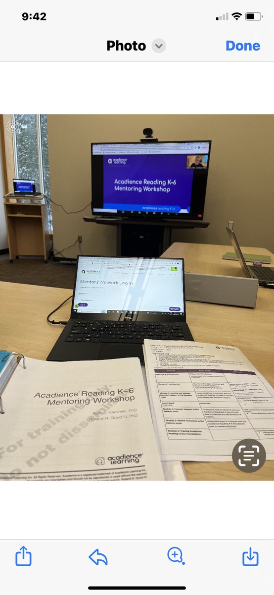 Hot off the press! Curriculum team engaged in Acadience training. #reading <a href="/tldsb_literacy/">TLDSB Literacy</a> @MacjanetJay @whahn96
