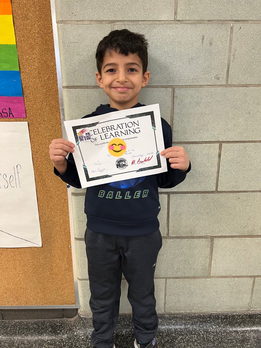 We recognized the Student of the Month for December in an assembly! Congratulations to these students in 1/2P! 
<a href="/JAMMustangs/">McWilliam Mustangs</a>