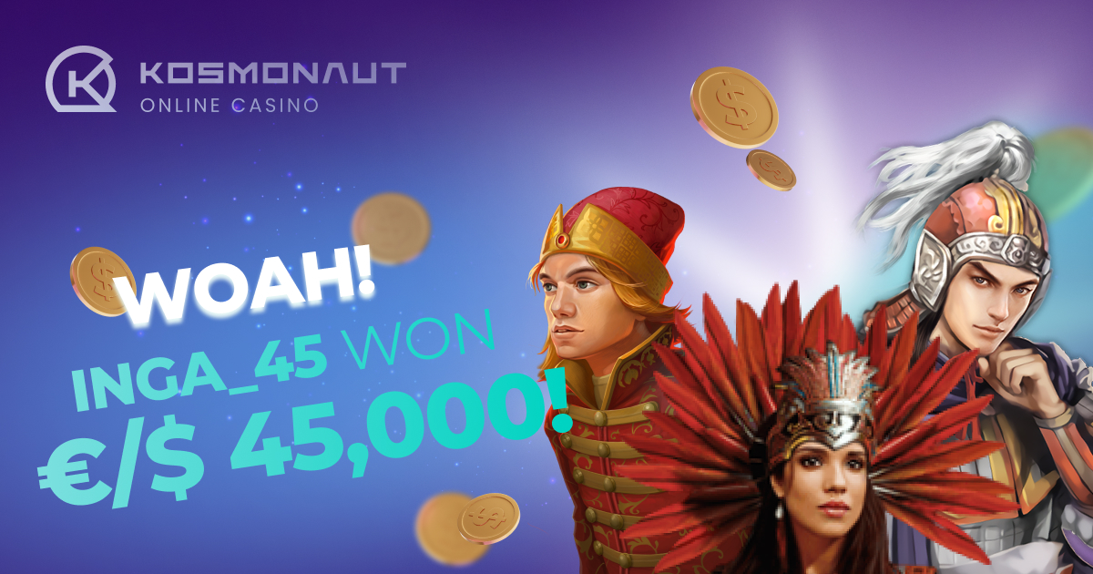 &#128105;‍&#128640;Player Inga_45 decided not to wait until the next Christmas.&#128176;She won 45,000 #EURO in those 3 slots:
1️⃣ &#127920; Aztec Glory 
2️⃣ &#127920; Chain of Wild 
3️⃣ &#127920; Ivan and the Immortal King


