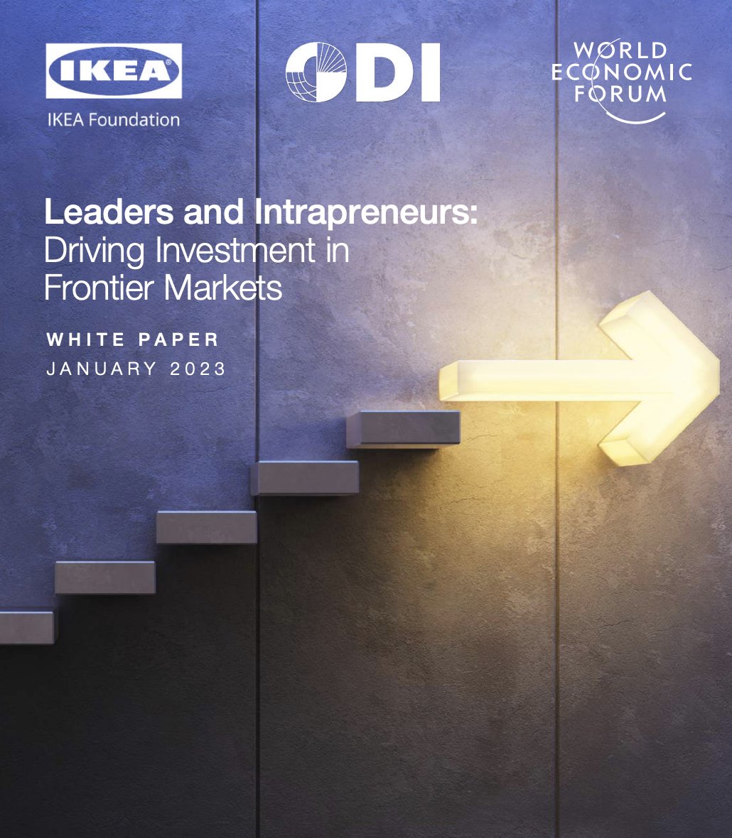 The latest <a href="/wef/">World Economic Forum</a> report with @IKEAFoundation and <a href="/ODI_Global/">ODI Global | odi-global.bsky.social</a> highlights best practices from organisations to improve humanitarian and resilience investing. The report includes case studies from <a href="/ICRC/">ICRC</a>, <a href="/EU_Commission/">European Commission</a>, <a href="/WFP/">World Food Programme</a> and <a href="/FMO_development/">FMO - Dutch entrepreneurial development bank</a>. #wef23
weforum.org/whitepapers/le…