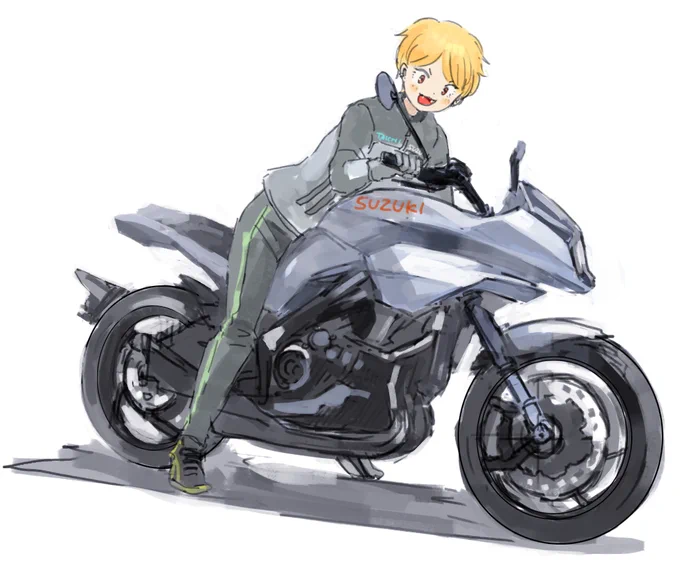 これは1ミリもバイクを知らない人間が描いた貴重なバイクの絵 