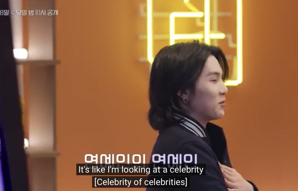 NaiBb_'s tweet photo. Suga interviewing Taeyang and telling him how Taeyang inspired him. This is really warms my heart. I can’t wait to watch the whole interview! https://t.co/t8FrX2yY0u