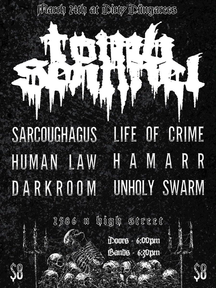 SARCOUGHAGUSDM's tweet image. got a few gigs coming up, tell your friends