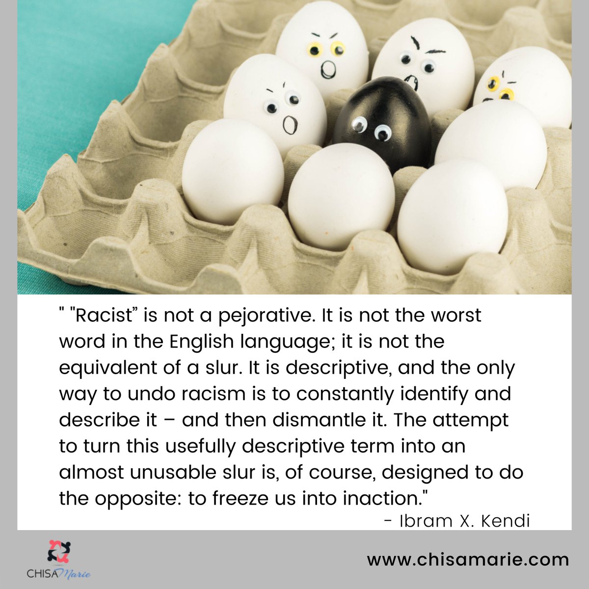 ChisaMarie's tweet photo. Have we been frozen into inaction?

#race #racism #racist #language #slur #descriptive #dismantle #inaction #action #ibramxkendi #antiracist #learning #leader #leadershipdevelopment #leadership #blm #blackownedbusiness #womanownedbusiness https://t.co/3r2JTMajOP