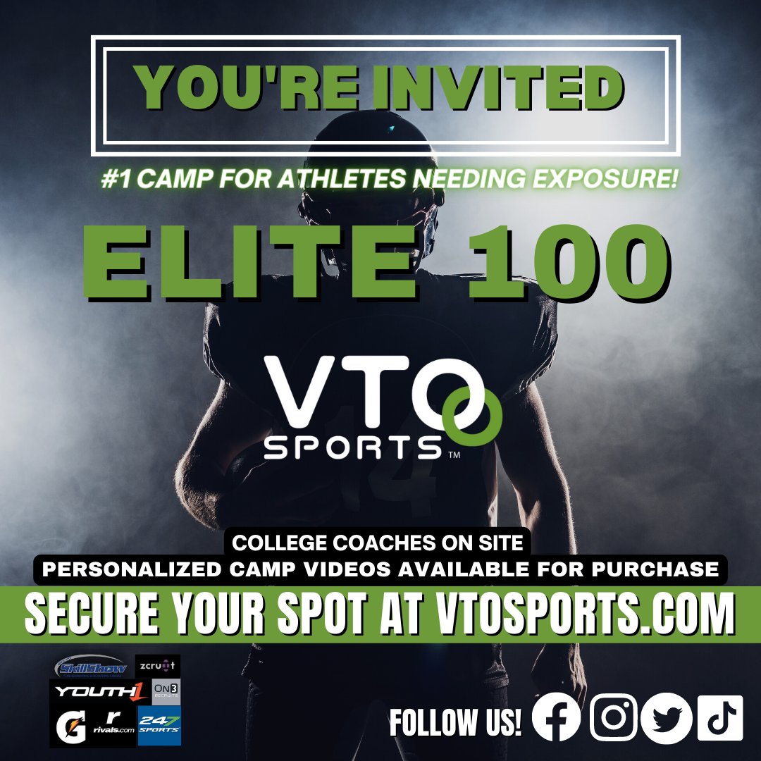 Thank you @VTOSPORTS for the invite @coachsweetlou @RRainwater1037 @PatsFootball870 @TopPreps @CoachYoung41 @LanceClark3 @mpatathletics @Nea2026 @GradyMajors