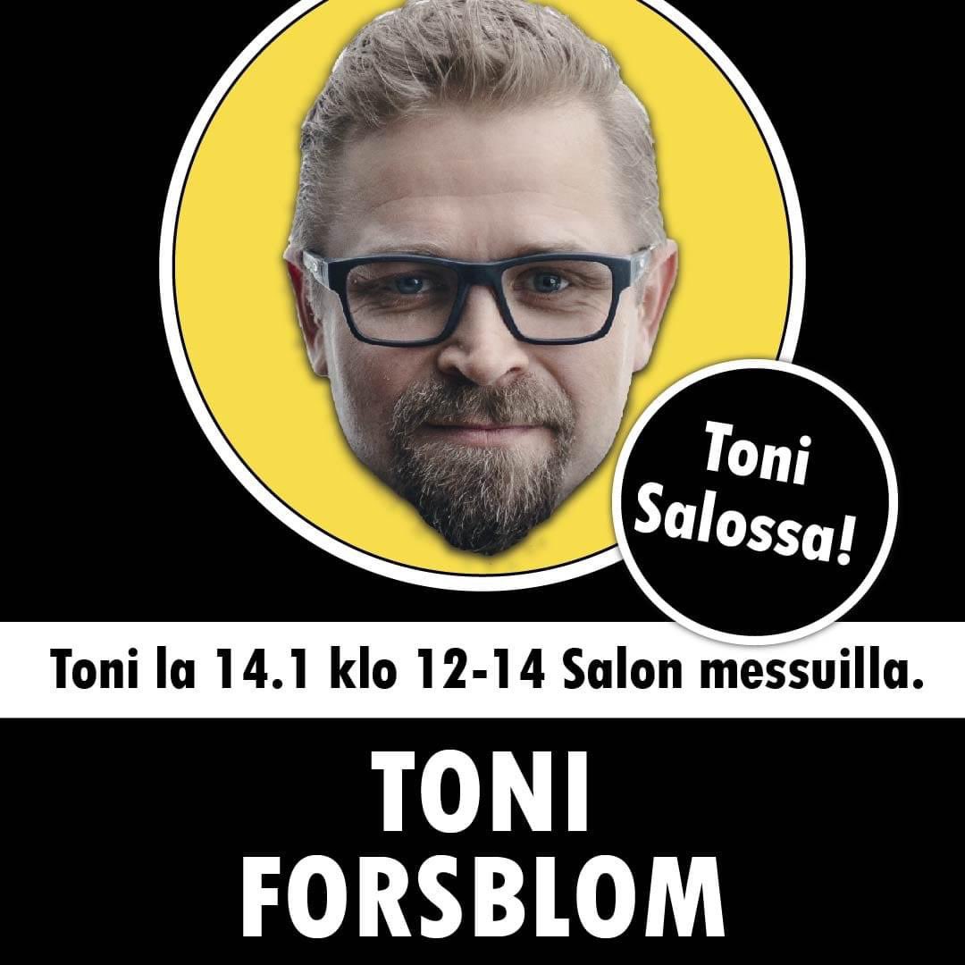 Huomenna vankkurit Salossa.