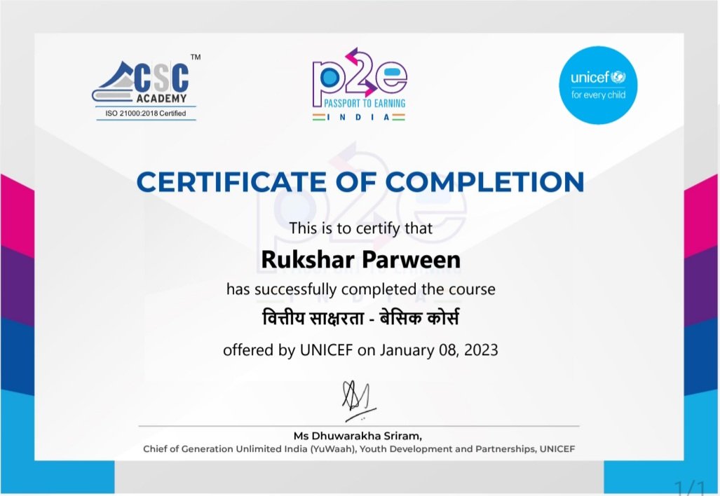 AdcCity's tweet image. Financial Literacy Course Successfully Completed #Passport2Earning
#Unicef
#CSCAcademy
#MagadhCSCAmjhar
@CSCegov_ @ceo_csc @gautamP18927839