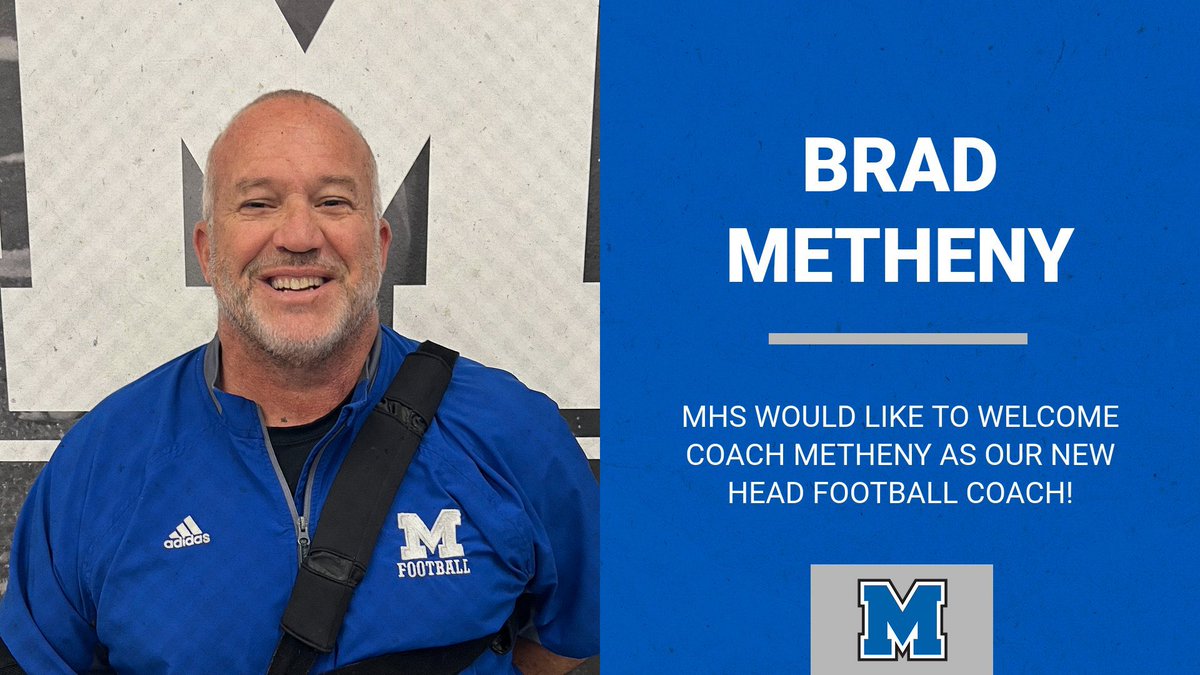We are excited to announce Brad Metheny as our new Head Football Coach! Go Panthers!