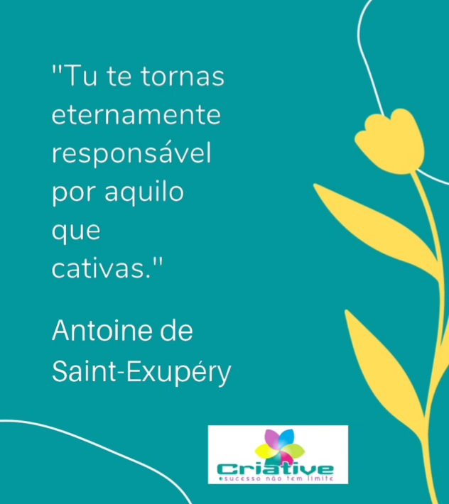 criative_2015's tweet photo. 🕯️Inspiração da Semana 💡
"Tu te tornas eternamente responsável por aquilo que cativas 😇"
.
.
.
#inspiraçãodasemana #antoinedesaintexupery
#criativeconsultoria #marketingvirtualinteligente #sejacriative #whatsappservices #website #ecommerce https://t.co/RcgS801C2b