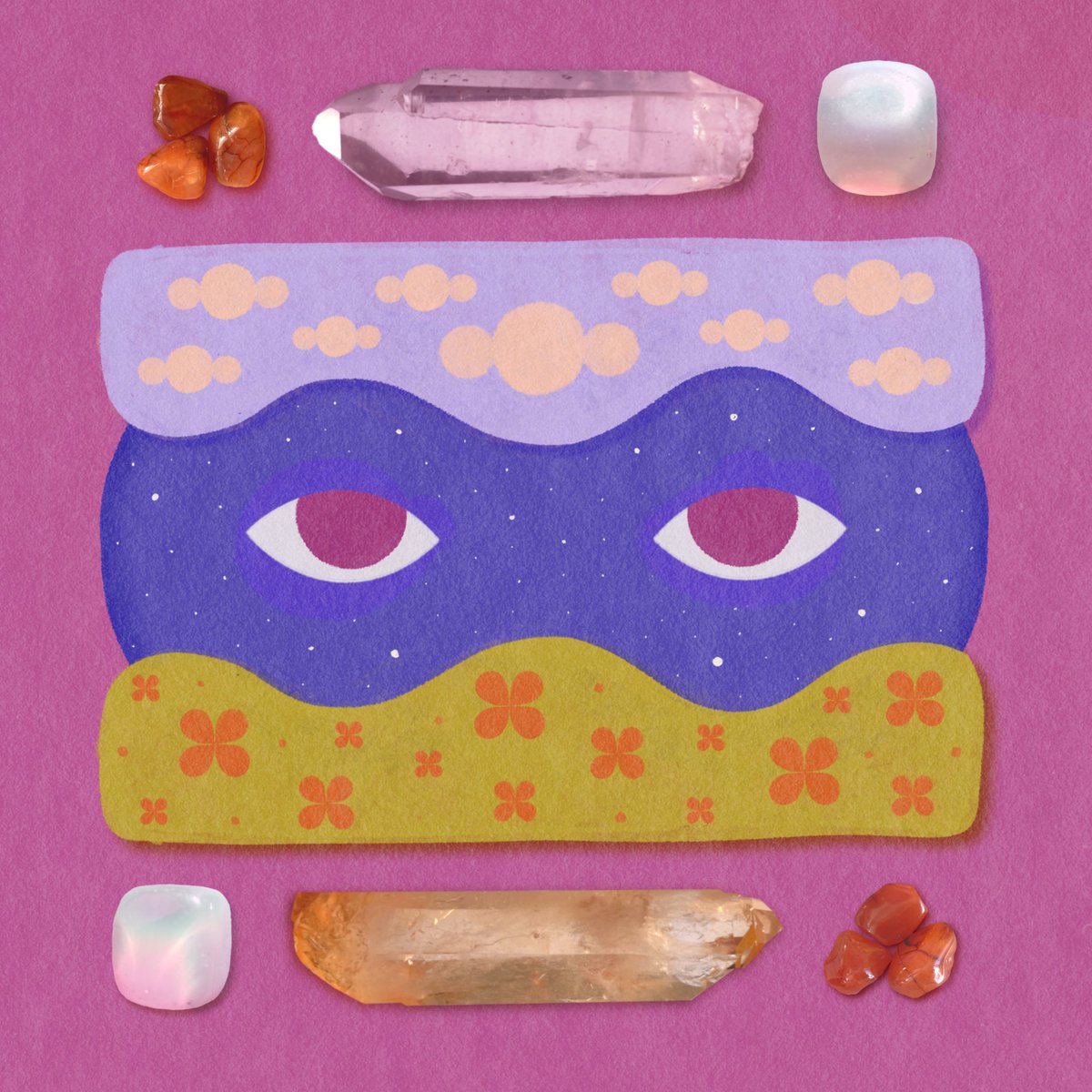 In the spirit of phygital self expression, This next collection will be paired with crystals ✨🤗 

Ive dreamt of doing this for a while but couldn’t decide on how. So I trusted the process and it finally came to me this week 🥹 Aggghhhjhdndksx I can’t wait to release these bbs