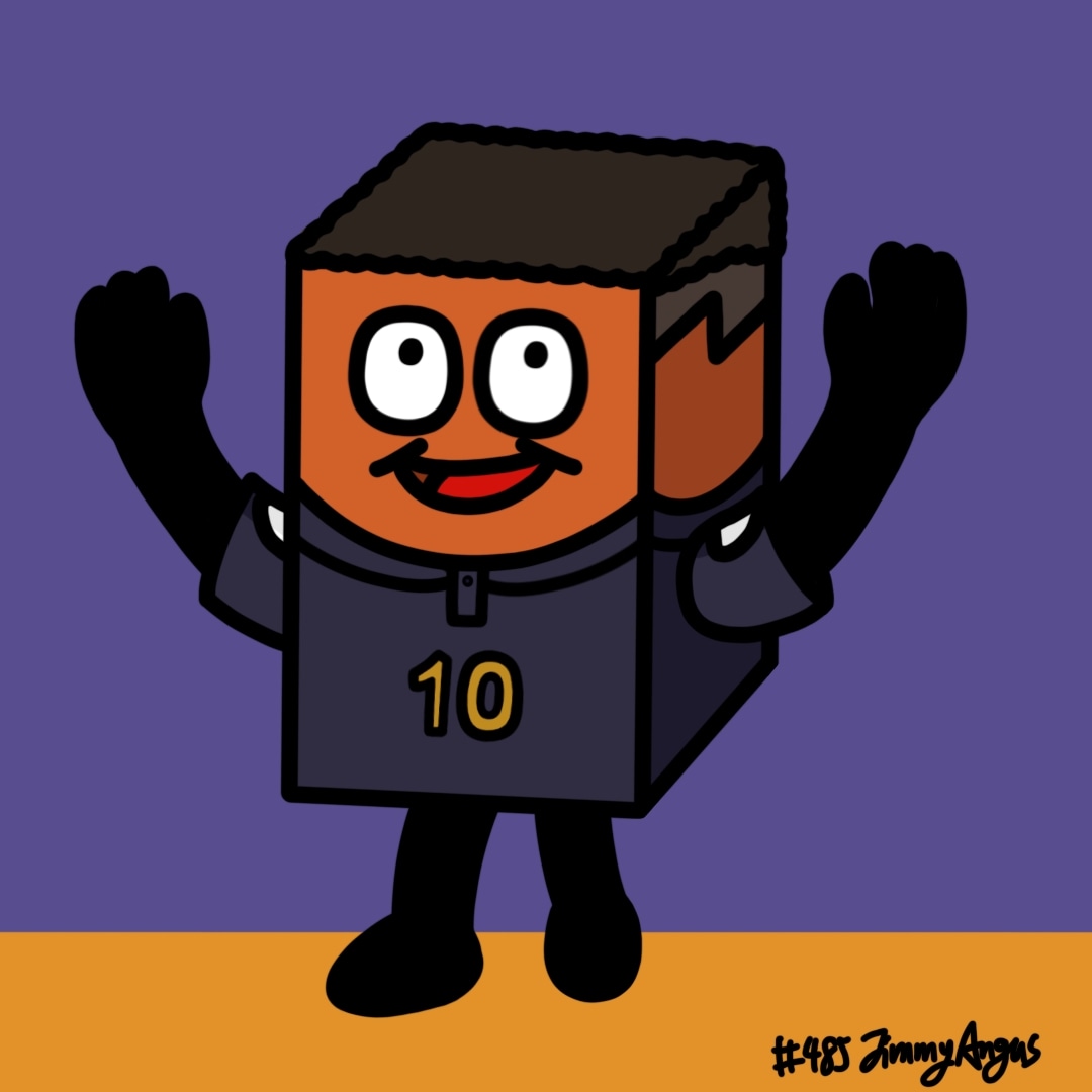 Brick man #486 opensea.io/TheBrickMan
#designer #brickman #originalcharacter #nft #nftart #nftcommunity #nftartist #nfts #nftcollectors #nftartwork #nftcollectibles #nftdrop #opensea #openseanft #illustration #characterdesign #soccer #football #worldcup #Mbappe𓃵 #France