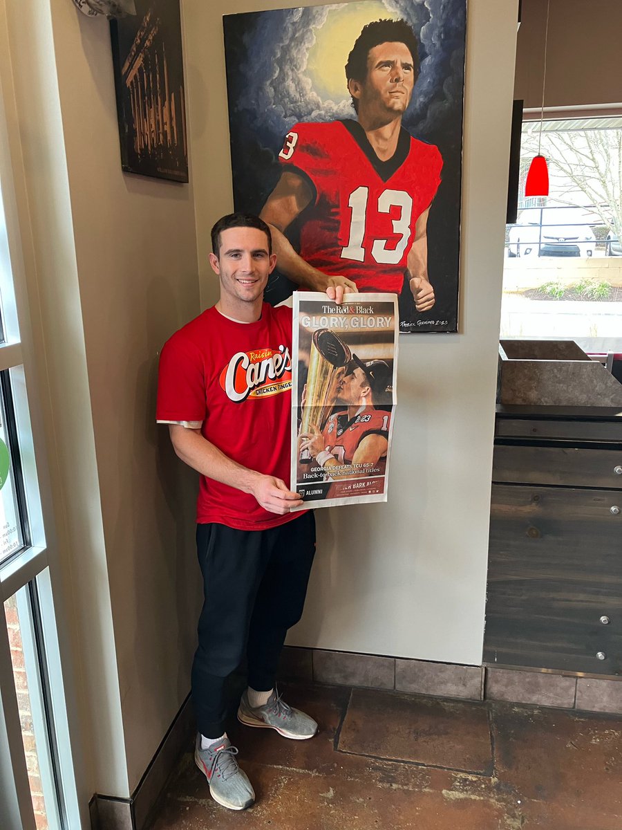 What a crazy time it has been this week <a href="/redandblack/">The Red & Black</a> as we distribute our national championship issues. Thank you for supporting us and our incredible student journos! #supportstudentmedia