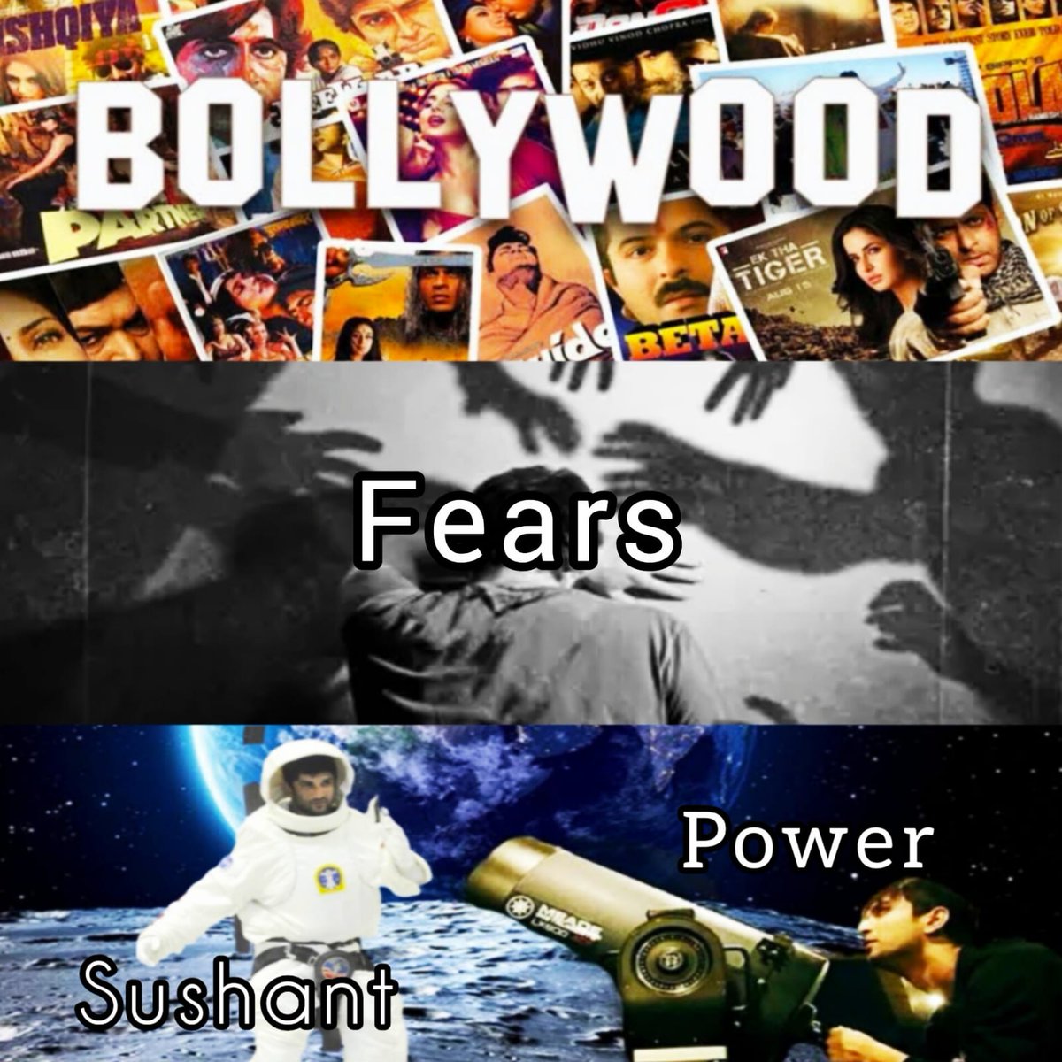 SSR4planet's tweet photo. Date :- 13/1/2023
ETL :- 👉 Bollywood Fears Sushant Power 👈
Since, whole #Bollywood <<<<<<<<<<<<<<<< #SSR ,
=>They were being very much afraid of his potential as it feared them a lot...
@itsSSR
#westandwithssrfamily #immortalsushant
#CountDownToSushantDay
#SushantMonth https://t.co/y8cczj4poo