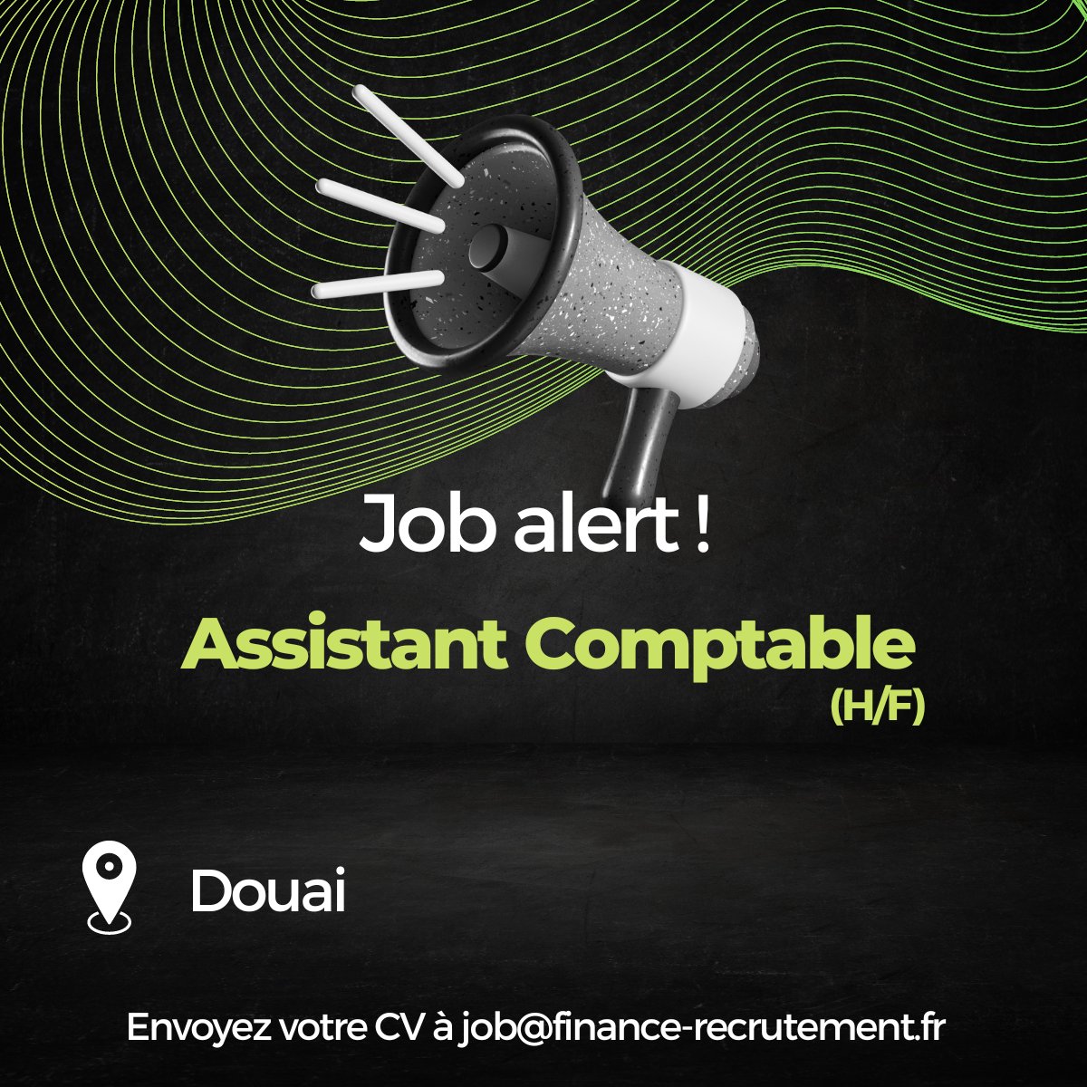 FRecrutement's tweet photo. 🎯 [JOB ALERT- CDI] 📢

Nous recrutons un profil d' Assistant Comptable (H/F) pour notre client 
+ d'Infos: https://t.co/mNIMiJaAh5

⏳Contrat : CDI
🚗Douai
💰Rémunération : 27-29 K€
🎯Prise de poste dès que possible

📝Envoyez nous vos candidatures à job@finance-recrutement.fr https://t.co/ZopYto1Wr4