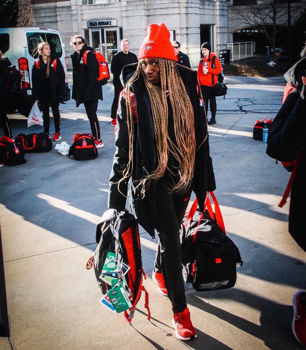UGATrack's tweet photo. NEXT STOP ➡️ CLEMSON, SC 

📍Indoor SZN #GoDawgs https://t.co/RreF9JNUzx