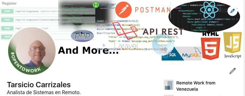 tarsicio_tic's tweet photo. https://t.co/bXs5DMQCaV #REACT #PHP #SWAGGER #GIT #API_REST #MySQL #JavaScript and More... https://t.co/v9VV2Ndkyo