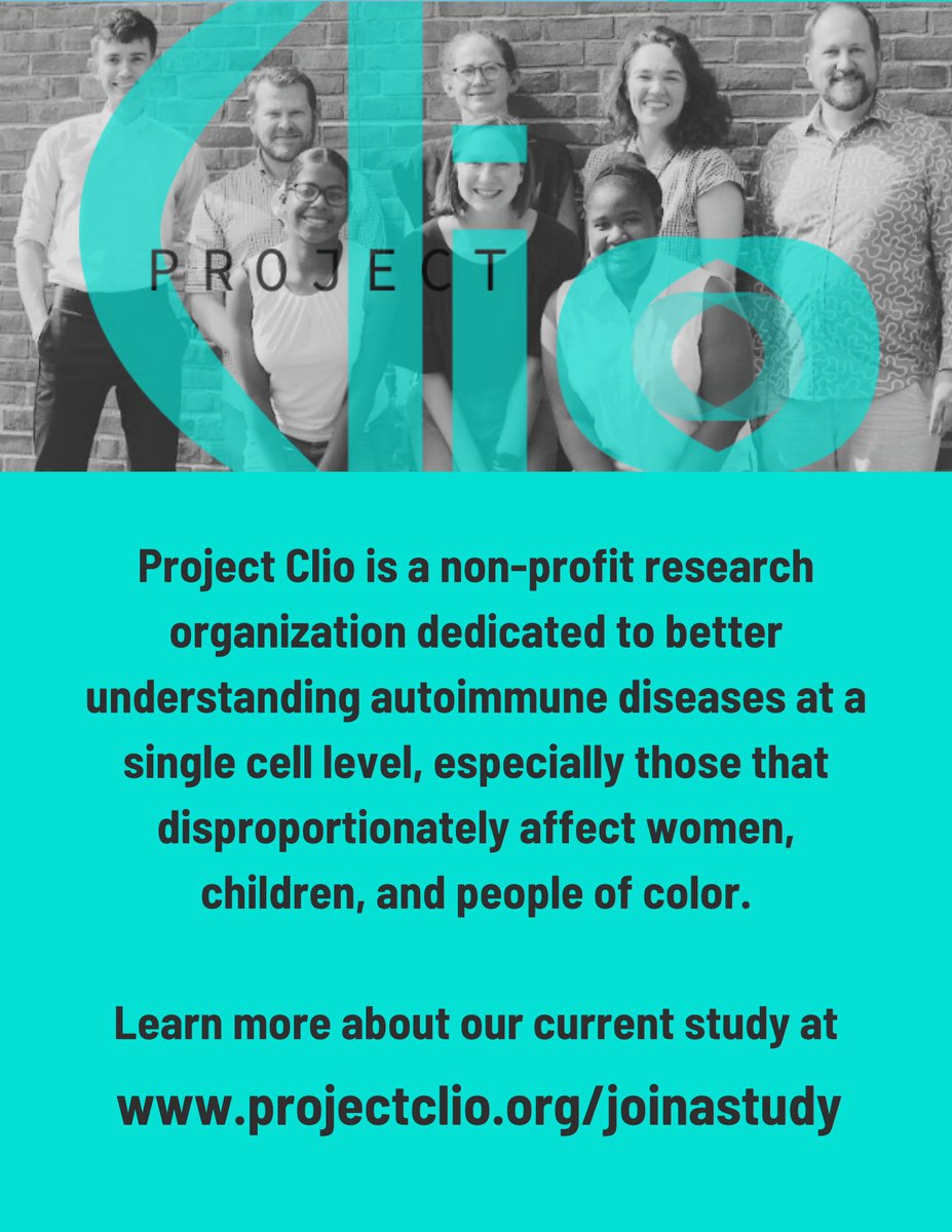 _projectclio_'s tweet photo. The Project Clio Team is seeking New York and New England participants to be apart of research that will change Autoimmune Maternal Health!
#ProjectClio #WomensHealth #Research #autoimmunedisease #lupus #NYC #multiplesclerosis #maternalhealth #MSwarrior #lupuswarrior #boston https://t.co/F6MTdKioDe