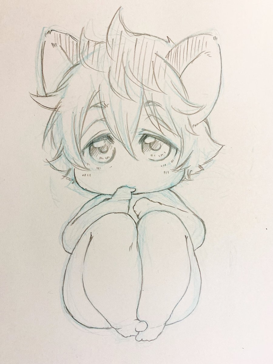 「#twst_BL ※※年齢操作注意※※おすわりショタくん 」|nachi■暫く絵の更新停止のイラスト