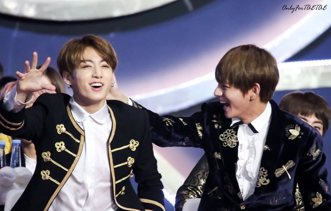 archivedtaekook's tweet image. 6 years ago today, TAEKOOK at GDA..🫠❤️