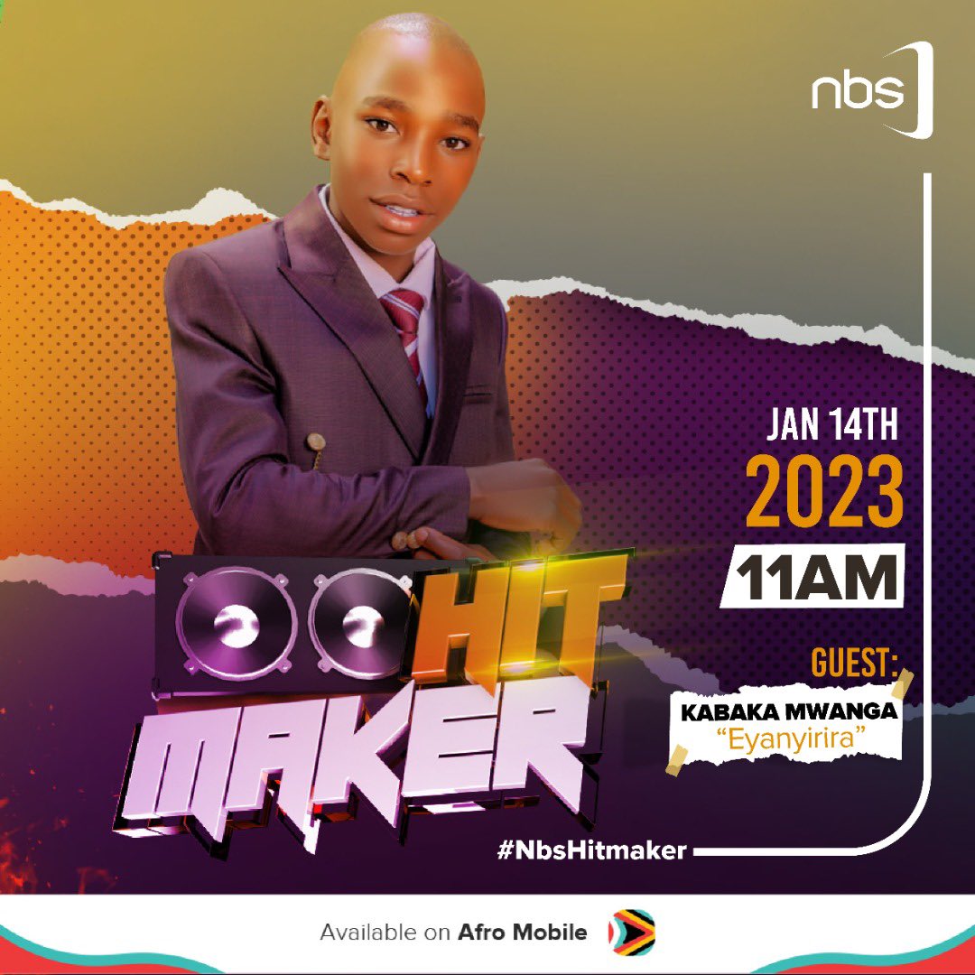 NbsHitMaker's tweet photo. Kabaka Mwanga live on #NbsHitMaker . Any questions for him? https://t.co/KBpnRfFHoI
