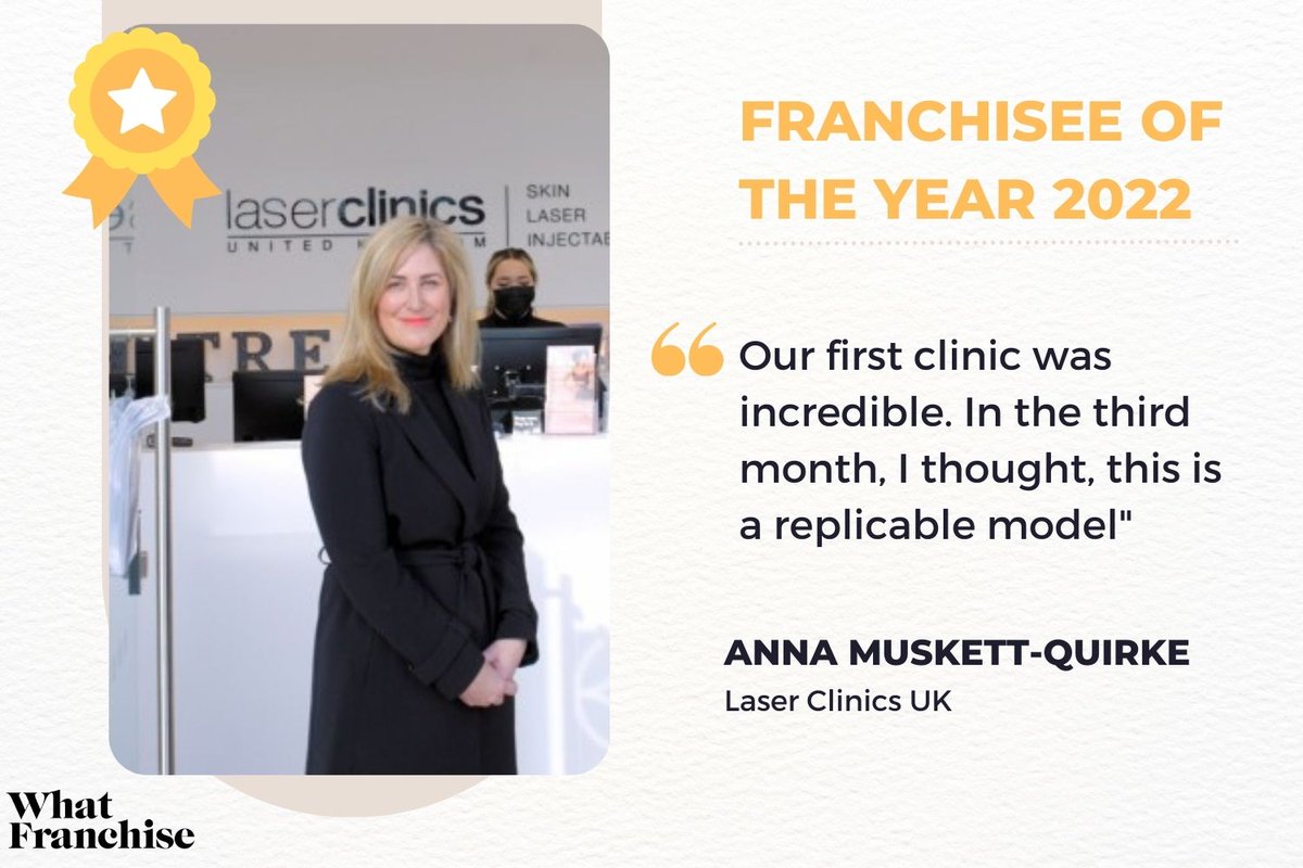 Energy, drive and continual innovation. 🔥 This is the motto Anna Muskett-Quirke, the successful <a href="/laserclinics/">LaserClinics</a> UK franchisee lives by. 
 
👉 bit.ly/3GLgJBM 

#businesswoman #laserclinic #femaleentrepreneurs #femalesinbusiness #franchiseopportunities