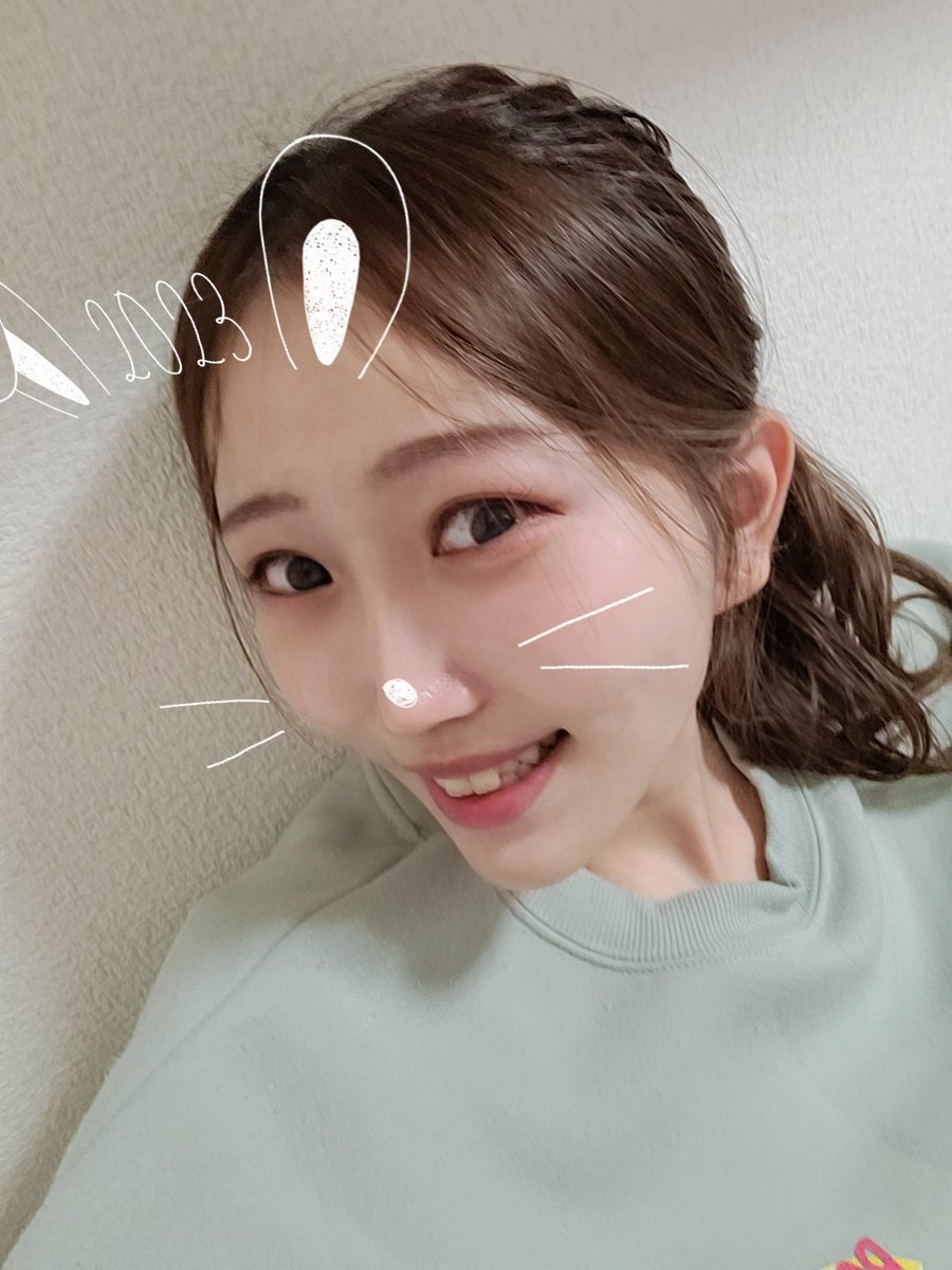 Twitter1発目載せるの忘れてました💧💧💧
今年の干支の【うさぎ】だよ〜🐇

みなさん今年もよろしくお願いいたしますm(_ _)m