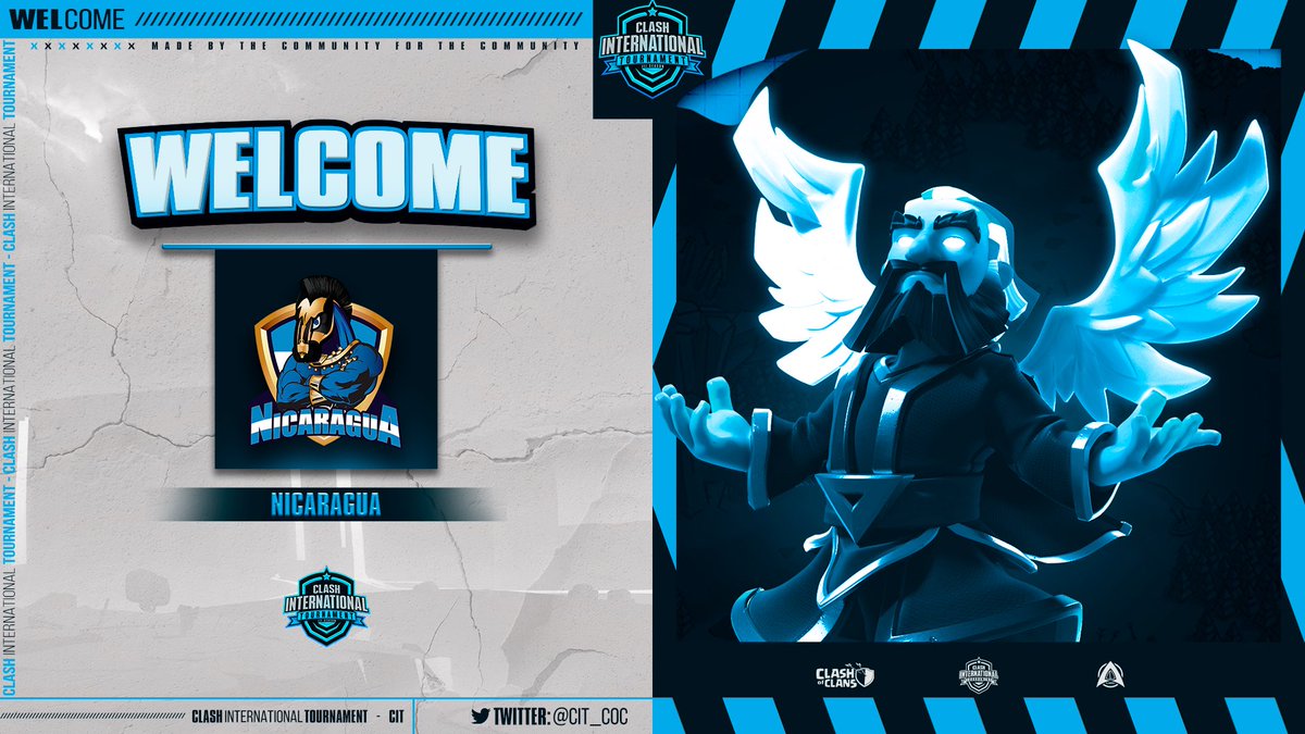 🔹Le damos la bienvenida a la selección de <a href="/Coc_Nicaragua/">NICARAGUA COC</a> 🇳🇮 les deseamos muchos éxitos en esta 3 edición del CIT🔥🔹

🔹We welcome you to the selection <a href="/Coc_Nicaragua/">NICARAGUA COC</a> 🇳🇮, we wish you much success in this 3rd edition of the CIT🔹