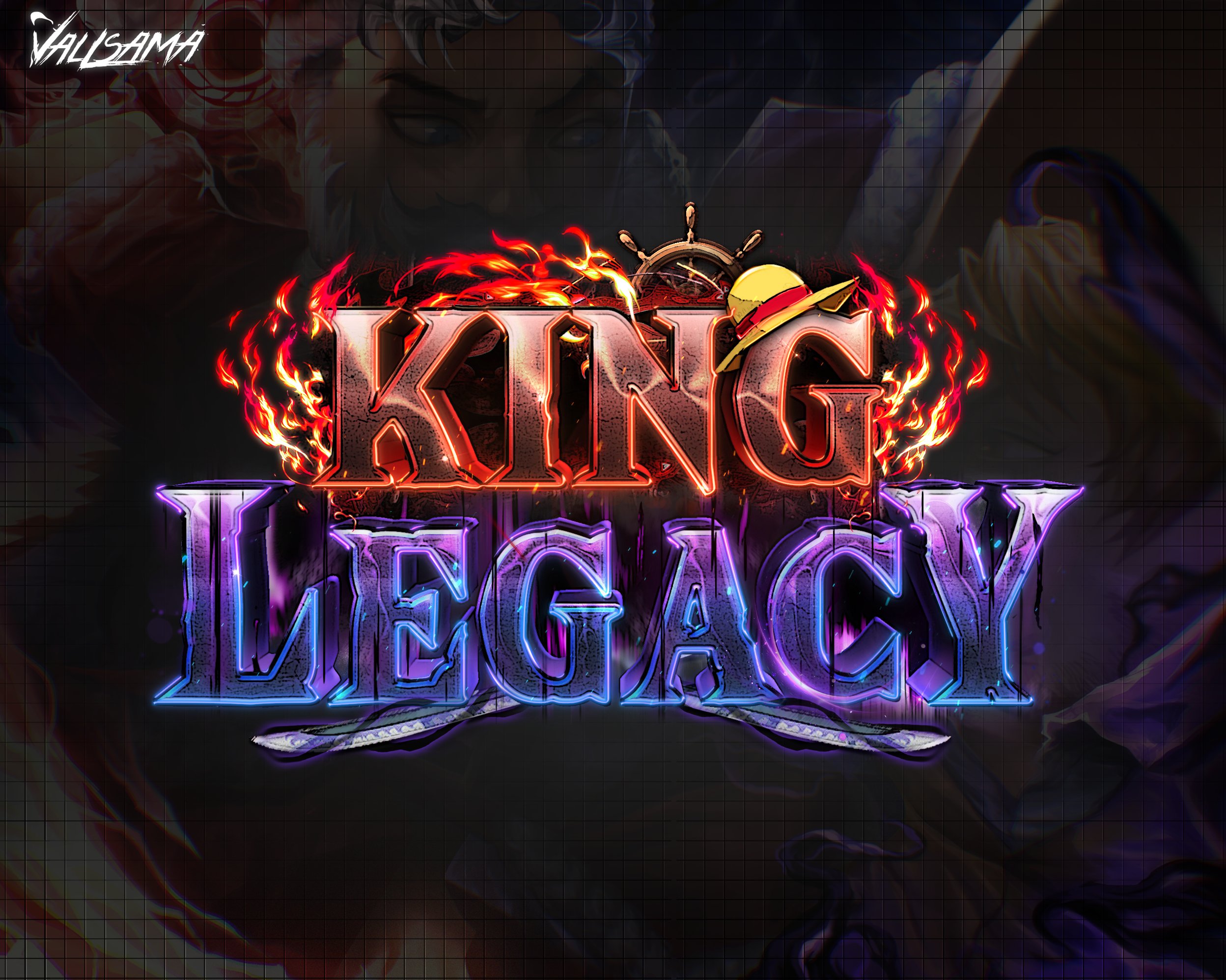 Vall - COMMS OPEN on X: Been cooking a new Logo for King Legacy