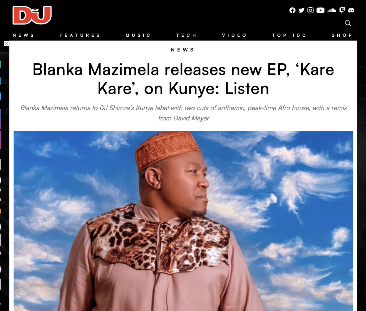 Exclusive Promo (@exclusive_promo) on Twitter photo HUGE Thanks to <a href="/DJmag/">DJ Mag</a> for announcing today's release of <a href="/BlankaMazimela/">Blanka Mazimela</a> 's 'Kare Kare' and 'Lelle'.
djmag.com/news/blanka-ma…
The title track has been rmxd by <a href="/DavidMayerAudio/">David Mayer</a> & will drop later this month.
Grab your copy on <a href="/Shimza01/">SHIMZA</a> <a href="/KunyeRecords/">Kunye Records</a> 👇🏽
platoon.lnk.to/kare-kare-blan… HUGE Thanks to <a href="/DJmag/">DJ Mag</a> for announcing today's release of <a href="/BlankaMazimela/">Blanka Mazimela</a> 's 'Kare Kare' and 'Lelle'.
djmag.com/news/blanka-ma…
The title track has been rmxd by <a href="/DavidMayerAudio/">David Mayer</a> & will drop later this month.
Grab your copy on <a href="/Shimza01/">SHIMZA</a> <a href="/KunyeRecords/">Kunye Records</a> 👇🏽
platoon.lnk.to/kare-kare-blan…