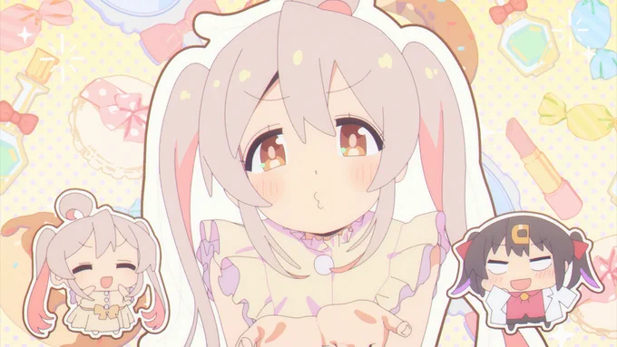 ツインテールにしてましたねー...やっぱりツインテしか勝たんお風呂回もこれはフェチの人いるなって思いましたいやー2話であの日についてやるんですねw#おにまい 