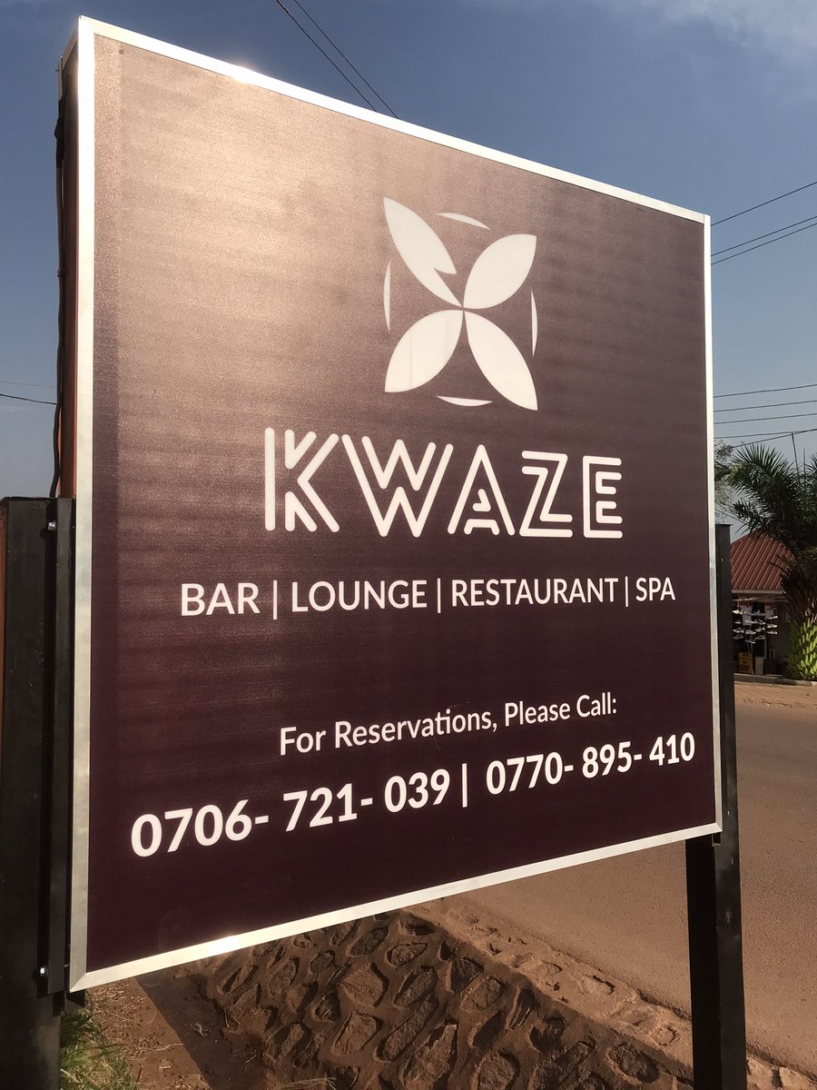 Mugibson's tweet photo. Heard #KwazeKLA was having a #KwazeCookOff & couldnโt help but pass by ๐
Favorite part has been the sumptuous meals; not to get me started on the serene environment thatโs excellent for chills & kiboozi. ๐ฅณ
โ๏ธ 0706721039 or 0770895410 to make inquiries or better still pass by. https://t.co/kd1EXUUAjW