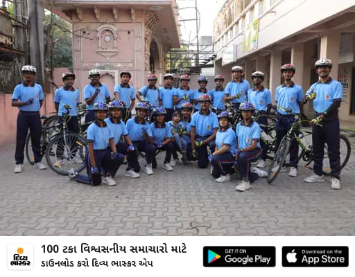 THAKORK03145966's tweet photo. #Sabarmaticyclerally 
@ArvindKapoorTYG 
@bhushan_gyan 
@GovernorofGuj 
@HQ_DG_NCC 
@Poonamm87120707 
@Rssamul https://t.co/7YBIPoVfAL