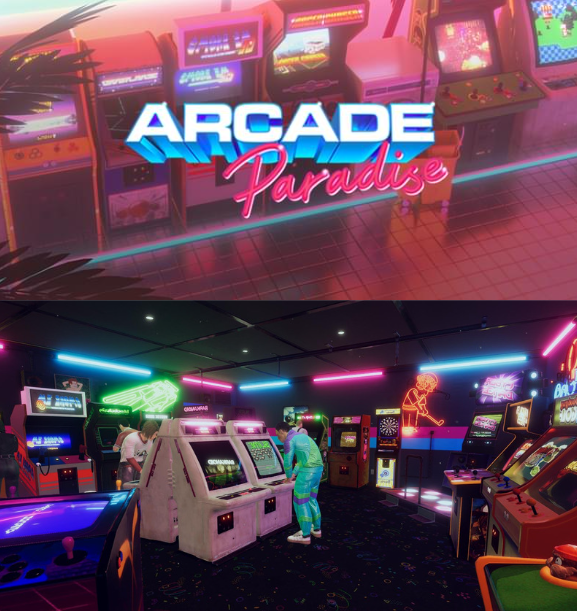PolyDepression's tweet photo. Alright nerds, time for another GIVEAWAY. This time its Arcade Paradise, a 90’s-fueled retro arcade adventure and one of my favorite games to come out last year.

FOLLOW + RT for a chance to win a Steam key. Will pick 3 winners on Sunday 👾 https://t.co/ha1LYfOqQP