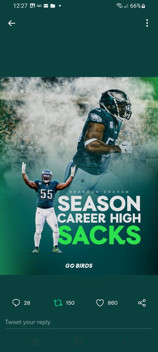 FinneyFlowers's tweet photo. @brandongraham55 CONGRATULATIONS  BG💚🦅 IN MY EYES YOU ARE MAN OF THE YEAR🦅💚unfortunately ALL your family &amp; friends DON'T HV TWITTER 🤦🏾‍♀️UNFAIR from tha START💚 and TWITTER DON'T DICTATE WHO &amp; WAT u STAND FOR or WAT YOU'VE ACCOMPLISHED in YOUR LONG  CAREER n the NFL💚💪🏾 https://t.co/MUXEal6bCx