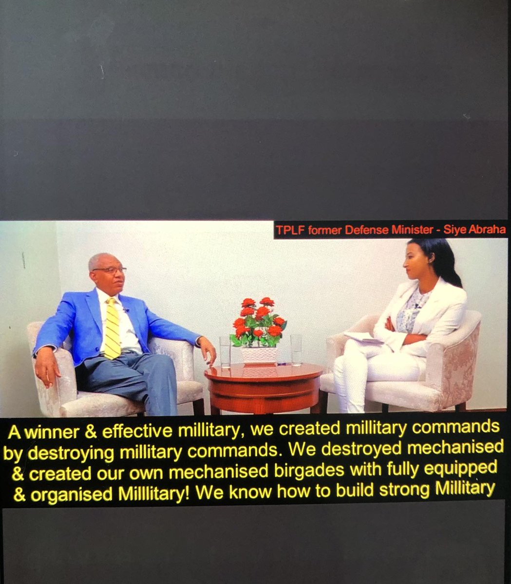 Biniamhabte15's tweet image. One of ዘ hat creators former leader  #TPLFterrorist Site Abreha with his arrogance and evil slogan encouraged war between the countries. ሕጂ መንእሰይ ትግራይ ምስ ጸነተ ተጠሊዑ ኸዚ ሓያል መጺእና ኢሉ. መሕፈርቲ ጽጋብ ተጋሩ ኣይክእልዋን.
ቪቫ ዓደይ ኤረትራ