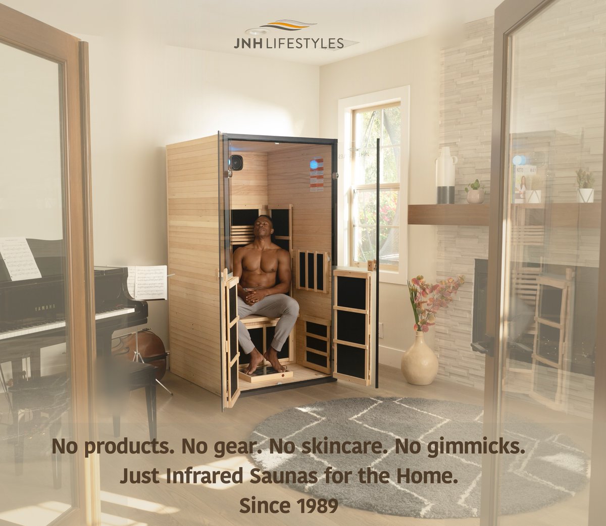 WE 🧡 🧡 INFRARED SAUNAS

jnhlifestyles.com/about-us/

#infraredsaunas #1personsauna #2personsauna #3personsauna #4personsauna #saunaoutlet #proseries #sweatfromhome #IRSauna #easyassembly #indoorsauna #DIYsauna #homesanctuary #fullspectrumsauna