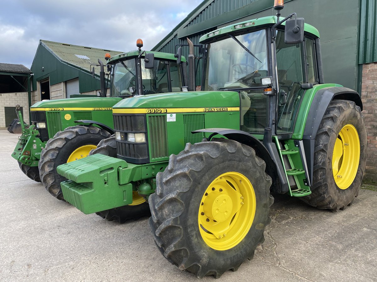 A couple of absolute classics, unfortunately one might have to go, any takers? Both 2001 6910S, TLS, LHR, 10k hrs, one 50k 650’s + 540’s &amp; front linkage, the other 40k 520’s + 420’s &amp; hms⁦, let me know if you’re interested?? <a href="/JohnDeere/">John Deere USA</a>⁩