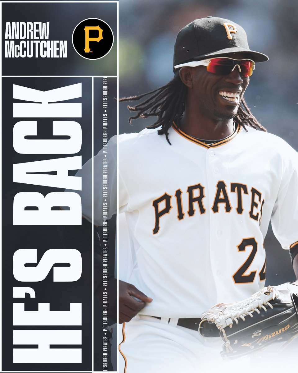 MLB's tweet image. Cutch is back in the Steel City!

Pirates, Andrew McCutchen reportedly agree to a 1-year deal, per MLB.com's @justdelossantos.