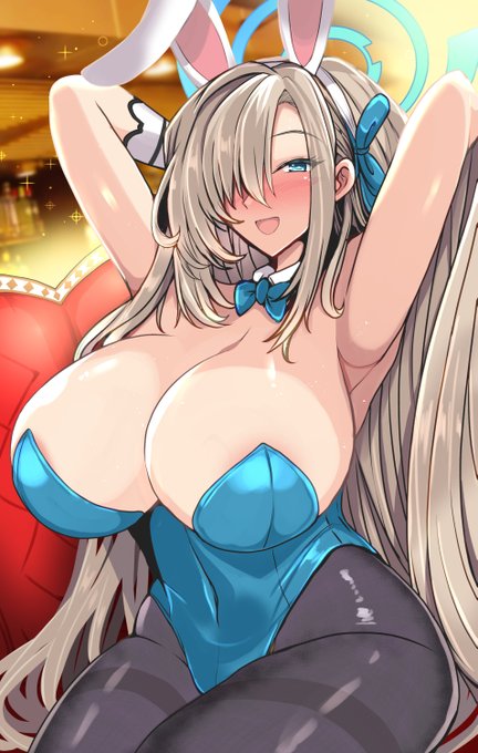 卯年ということで久々のバニーアスナです。
寒中見舞い申し上げます🐇☃ 