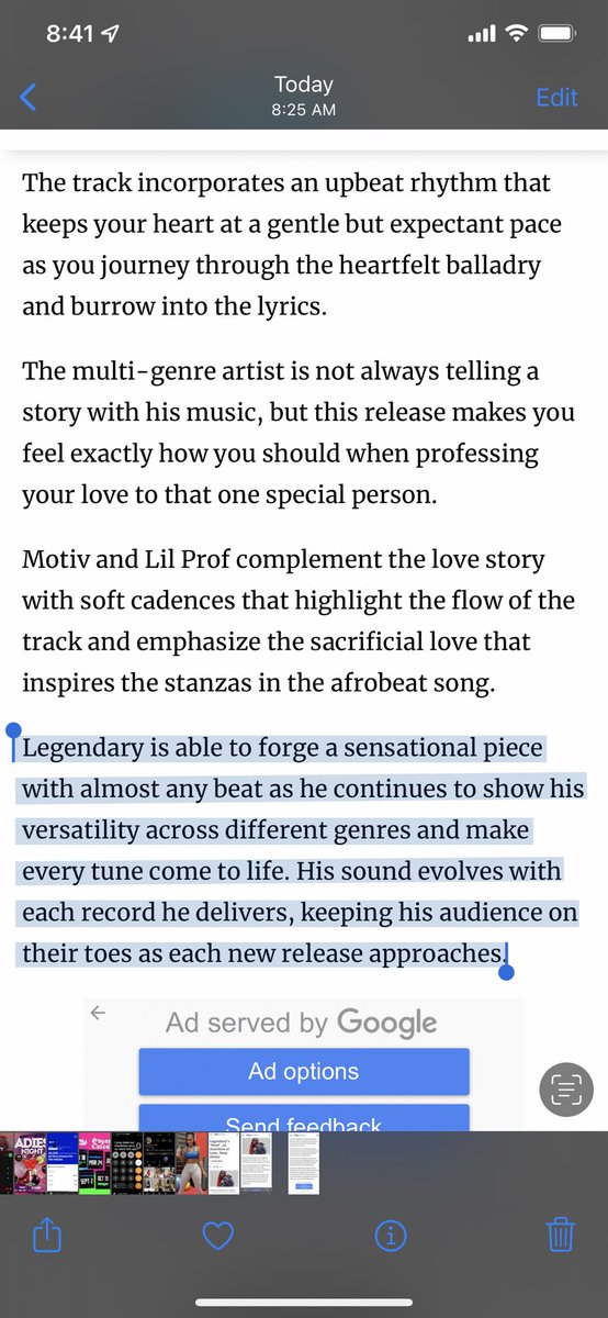 gendaryy's tweet photo. The year’s off to a great start, just been featured on @GuardianNigeria. Its a satisfying feeling to know the studio hours are beginning to be recognized, have a read if you may... Appreciate all the 50k streams on both Spotify &amp; Apple Music.More music coming out very very soon💙 https://t.co/Dnoc4zNVsy