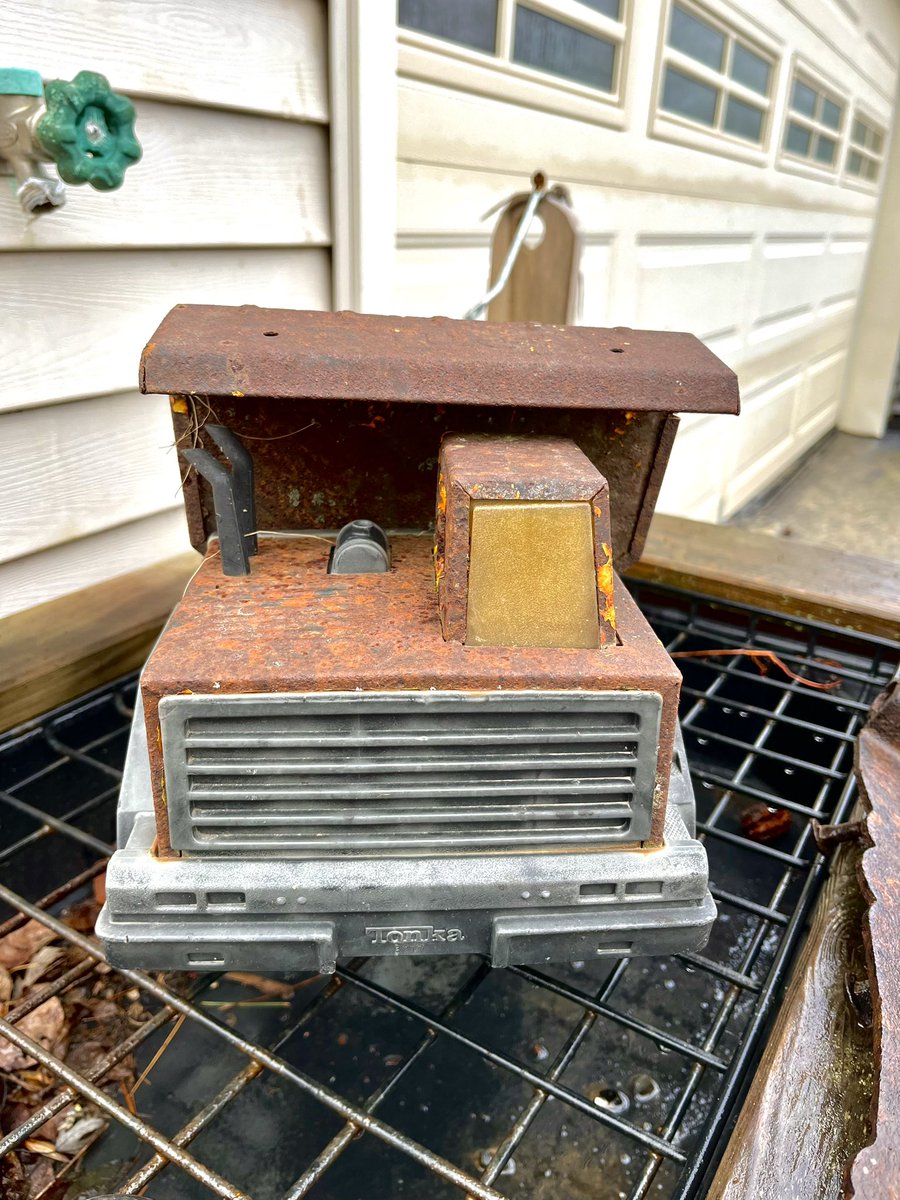 Wolves_Nihilist's tweet photo. Happy #ferrousfriday!
and old Tonka truck, that we found out in the woods on our farm. A wonderful find IMO.
#farmfind https://t.co/SkrT5gemS4