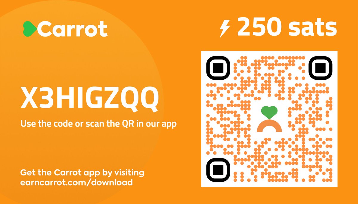 EarnWithBM's tweet photo. #Bitcoin is on the move, and it's everyone's favorite day of the week again 👀

Happy #FlashCodeFriday all!⚡️

1⃣ Scan QR or enter code
2⃣ Stack 250 sats
3⃣ RETWEET to share w/ others https://t.co/Abq7niX6HE