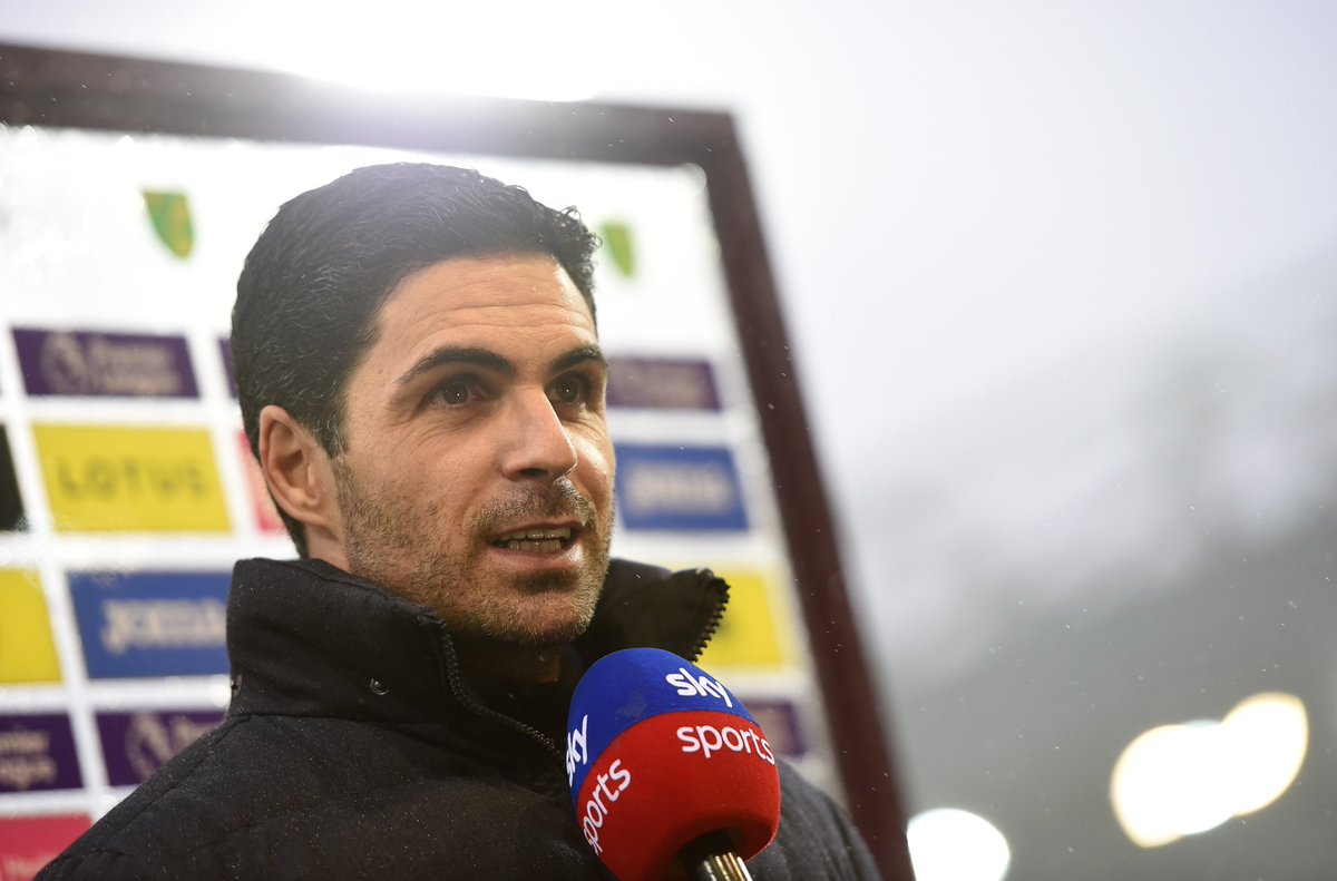 fp_romano's tweet photo. Arteta on Mykhaylo Mudryk: “There are some interests on things we'd like to do to improve the team. We're a bit short in certain areas, we are trying”. ⚪️🔴 #AFC

“Gabriel Jesus? He’s in the right place in terms of the time we set for him, but he’s still a bit far”, he added. https://t.co/4MS1DQhMOS
