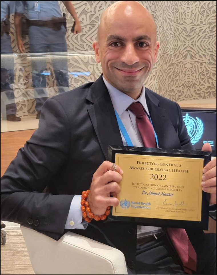 For its 200th anniversary, the Institute of Living is launching a new Lectureship program. The first recipient is Ahmed Hankir, MD. Join him for presentations on bias in healthcare and the role of art in healing on Jan. 19. Visit bit.ly/3IIm8fd to learn more.