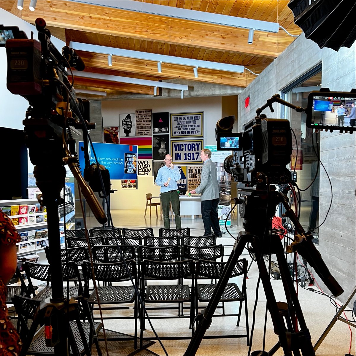 Tune into <a href="/cspan/">CSPAN</a> this weekend and catch the SHM and <a href="/NYSERHC/">NYS Equal Rights Heritage Center</a> on American History TV! Airing throughout the weekend is the broadcast release of the SHM’s #LibertysChain book talk with Depauw University Historian David Gellman:

c-span.org/video/?523632-…