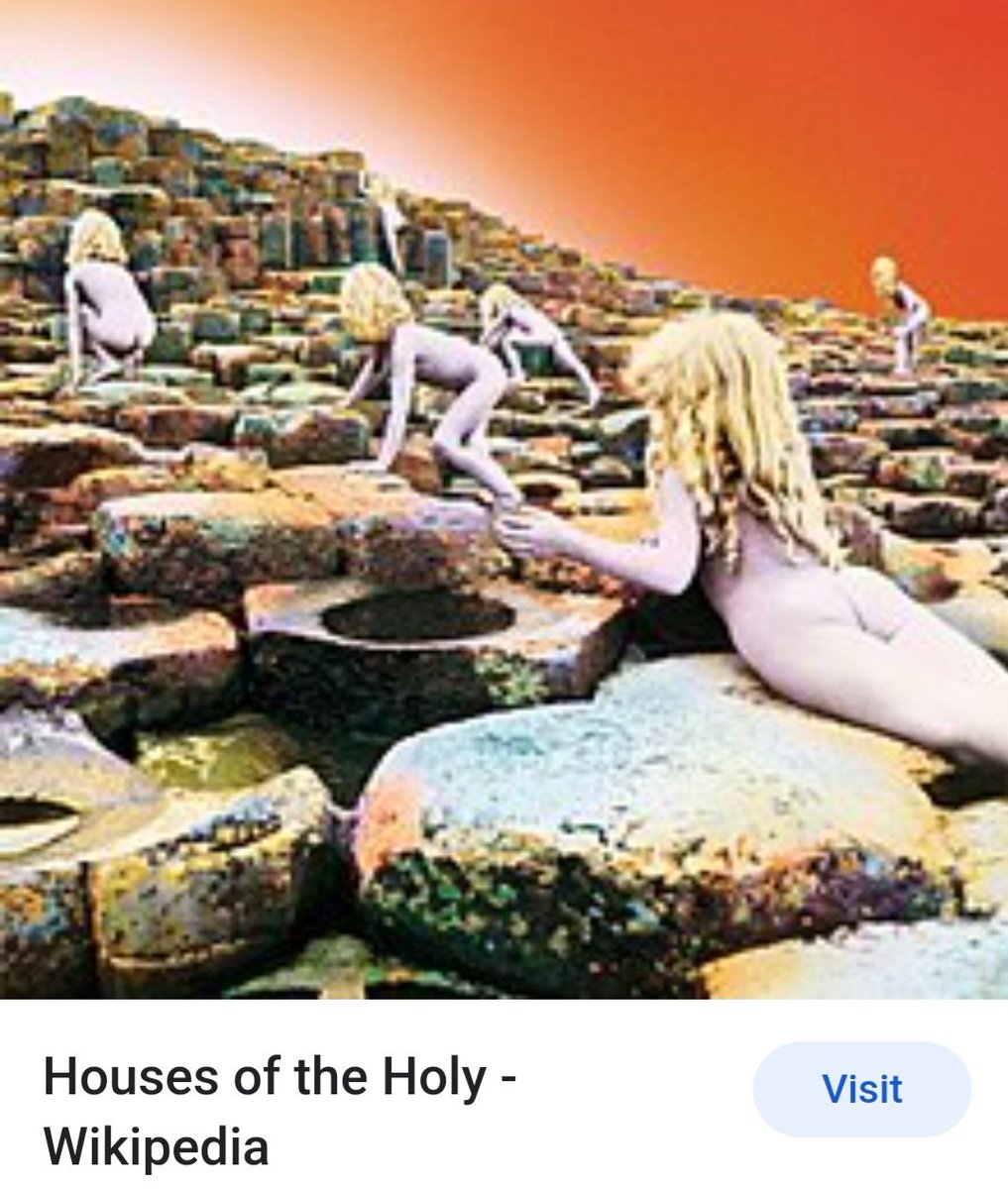 @WonderfulDest @gypsynester Also, the setting for Led Zeppelin's House's of thr Holy album cover