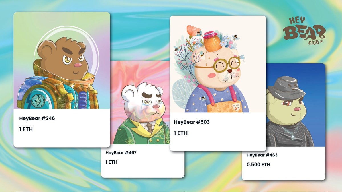 Love bears, #fashion, #art, &amp; tech?

Check out our collection and claim your legendary piece on #opensea! Future collabs and offers are to be announced soon! LFG!!

#NFT #NFTCommunity