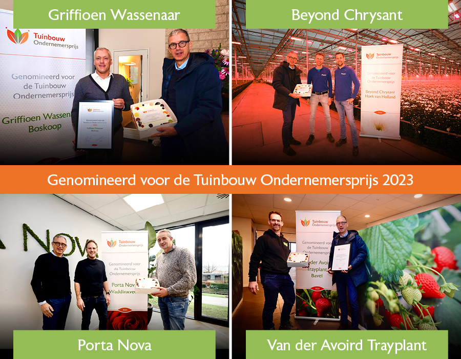 Vandaag zijn de finalisten voor de Tuinbouw Ondernemersprijs 2023 bekend gemaakt. Flynth is trotse partner van de Tuinbouw Ondernemersprijs en feliciteert de genomineerden. flynth.nl/nieuws-achterg…